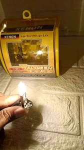 Bohlamp H1 Kuning Halogen 12V 55W Xenon