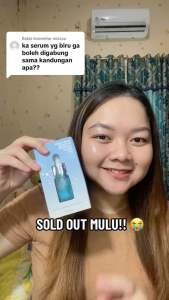 SERUM GLOW UP VIRAL PUREWHITE BOOSTER GLOWING SERUM X50 HOUSEOFBEAUTY SERUM GLOW UP BIRU
