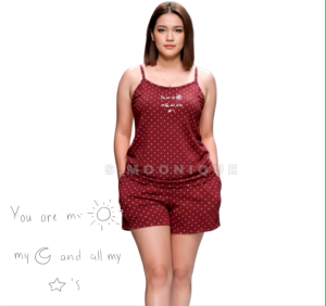POLKA SANDO TERNO HIGH QUALITY PRODUCT FIT TO M-XL COTTON SPANDEX