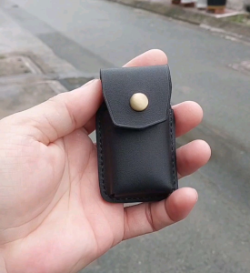 Bao Da Bật Lửa Cartier da bò thật handmade đồ da thủ công