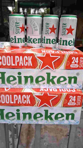 combo 2thùng bia Heineken bạc lon lùng thùng 24lon 250ml đậm đà thơm ngon đúng vi lên men tự nhiên cho hương vi thơm ngon đọc đáo.có mẫu xuân 2026