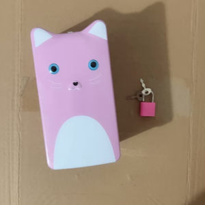 Celengan Koin Kunci Gembok Cuttie Cat DME 052