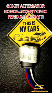 SOKET ALTERNATOR HONDA JAZZ FIT CIVIC FERIO ACCORD VTI