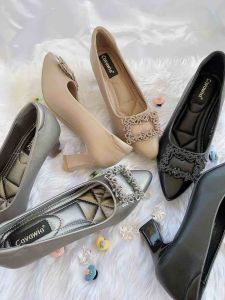 💋รองเท้าคัดชูส้นมาใหม่งานนำเข้าแบรนด์cavawia💋ไซส์35-40