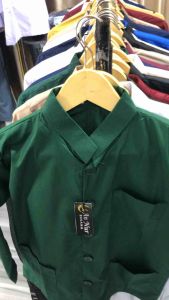 Baju Koko Haibah Polos Dewasa Model Aamu