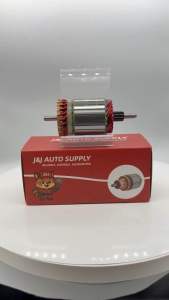 J&J Auto Supply Starter Motor Armature 44mm Diameter 112mm Length 12V DC Valeo Type Fits Audi Mercedes Volkswagen BMW Chevrolet