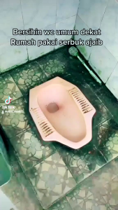 SERBUK AJAIB PEMBERSIH KERAK KAMAR MANDI 100% ORIGINAL