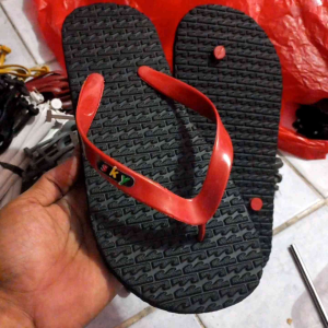 Sandal Jepit Sky Rubber Hitsm Tali Merah