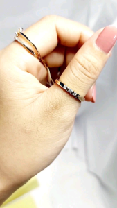 Cincin Xuping Simple Minimalis Rosegold Xpid