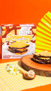 Crepes Susu Lembang 12pcs (Bisa ke luar kota luar P.jawa)