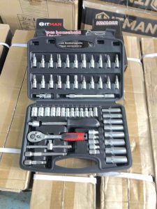 Bộ đầu khẩu 1/4. Bộ tuýp 56 món 1/4. Bộ dụng cụ sữa chứa 1/5