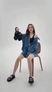 📸 Denim Love งานสไตล์รัดส้น ออกแบบด้วยสีที่คนรักยีนส์ต้องพูดว่า 𝑳𝒐𝒗𝒆💖 พร้อมส่งในไทย💯