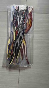 STIKER STRIPING & LIS BODY YAMAHA MIO SPORTY API 2005 2006 2007