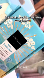 Scarlett Whitening Eau De Parfum 30ml Mewah Tahan Lama/ parfum scarlett wanita ori