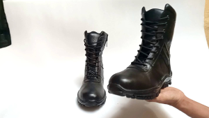 Sepatu PDL Jatah TNI/Polri/Security Kulit Sapi Asli
