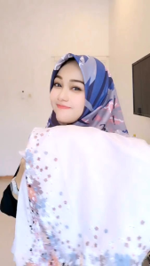 Hijab remaja jilbab instan zipper Voal Motif Premium Lasercut Hijab voal palestina dewasa jilbab voal motif premium