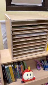 EducratePH Tidy Play Puzzle & Paper Organizer Shelf