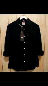 Kemeja Pria Lengan Panjang Polos Warna Hitam Putih Abu Maroon Navy Kemeja Formal Pria Casual