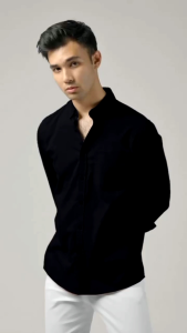 Kemeja Pria Lengan Panjang Polos Premium Distro Motif Formal Casual Kasual Warna Hitam Putih Abu Maroon Navy Cowok Dewasa Premium Kemeja Kantor Dewasa Kemeja Kekinian Casual Hitam Putih Abu Navy Maroon Kemeja Cowok