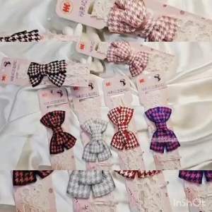 BANDANA RENDA PITA DOUBLE IMPORT / BANDO BAYI & ANAK KOREAN STYLE / BANDANA PITA NILON HOUNDSTOOTH / BANDANA MEWAH ELEGAN / BABY HAIRBAND / PRA7846