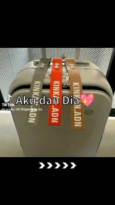 Tag Koper Custom Nama Penanda Koper Haji & Umroh