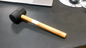 🚩8.8(ร้านค้าแนะนำ)ค้อนยาง​ ด้ามไม้​ ขนาด.​8​ Oz กะทัดรัด​