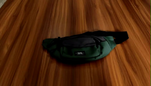 Tas Pinggang Waistbag Pria Polos Premium Hijau 252