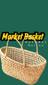 Rattan Market  Basket