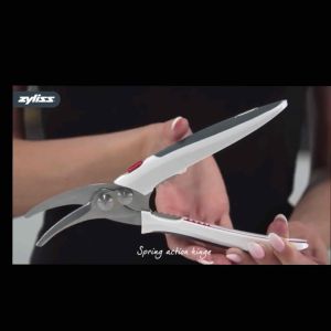 Zyliss Shellfish Shears - Locking Serrated Seafood Tool with Pick and Cracker