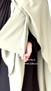 Pashmina crinkle Airflow Jumbo 230x100 cm | Pasmina Crinkel Airflow Polos Jumbo