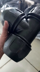 Sambungan Pipa HDPE Equal TEE Ukuran 63mm & 2 Inch
