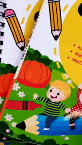 Coloring Book - My 100 Pages Coloring Book | Alphabets Vegetables Fruits Animals And Symmetry - Book For Kids