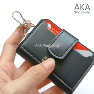 HB B02 | Elegan Dompet STNK Kartu E-Toll Gantungan Kunci Mobil Motor Car | Plus