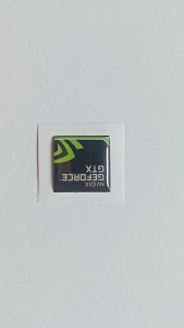 stiker timbul nvidia stiker timbul variasi pc NVIDIA