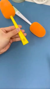 SIKAT PEMBERSIH BOTOL BAYI 3IN1 / SIKAT GELAS TUMBLR SIKAT BOTOL MINUM ANAK GAGANG PANJANG 3 in 1