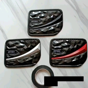 Tank Cover Tutup Tangki Carbon Mobil Suzuki Ertiga 2011 2017 Karbon Glosy
