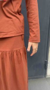 LYRA BY MMAAYRA onset atasan dengan rok bahan kaos terbaru