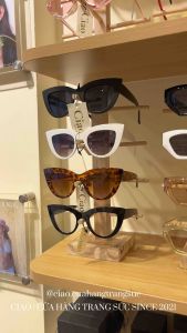 Kính mát kính mắt plastic bản tròn mã 12 phong cách trendy Ciao accessories