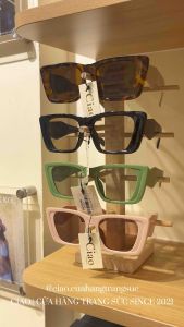 Kính mát kính mắt plastic bản vuông mã 19 phong cách trendy Ciao accessories