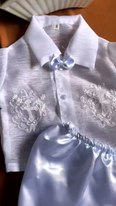Baptismal clothes for babyboy Ellegant design perfect for baptism