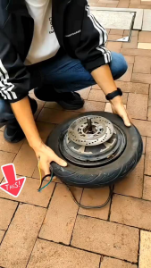 VAM THÁO NHANH VÒNG BI BÁNH XE ĐIỆN