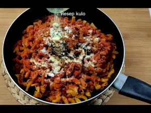 MAKARONI BANTET - 700Gr Makaroni Bantet Kering Original Gurih Pedas Balado Daun Jeruk Khas Bogor