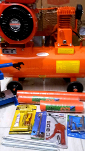 Pro-quip 9.0HP Diesel Solar Kompresor 1/4HP 30Liter