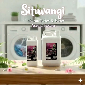 Situwangi - Parfume Pengharum Pakaian Aroma Sakura Ukuran 5L