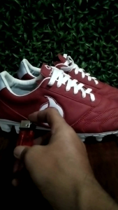 sepatu sepak bola kulit ots mrhtbr pul 13 kulit sapi