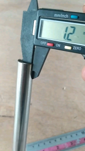 Pipa Bulat Stainless OD 158 mm ID 134 mm Tebal 12 mm Panjang 20 cm