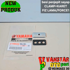 breket + karet penjepit sayap tengah FIZ LAMA FORCE1 CRYPTON sepaket