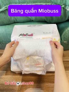 50 miếng Băng vệ sinh quần phụ nữ Miobuss (35-65kg) ( có màng bọc kháng khuẩn)