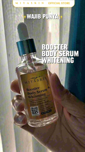 MIYASKIN Booster Body Serum Whitening With AHA 50ML | Eksfoliasi | 10X Lebih Cepat Cerah | Pelembab