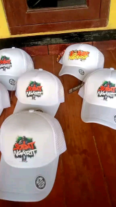 TOPI DOA ISTRIKU SANGAT KUAT sobat ngarit mas iyun versi terbaru - TOPI TRUCKER JARING BASEBALL PRIA WANITA